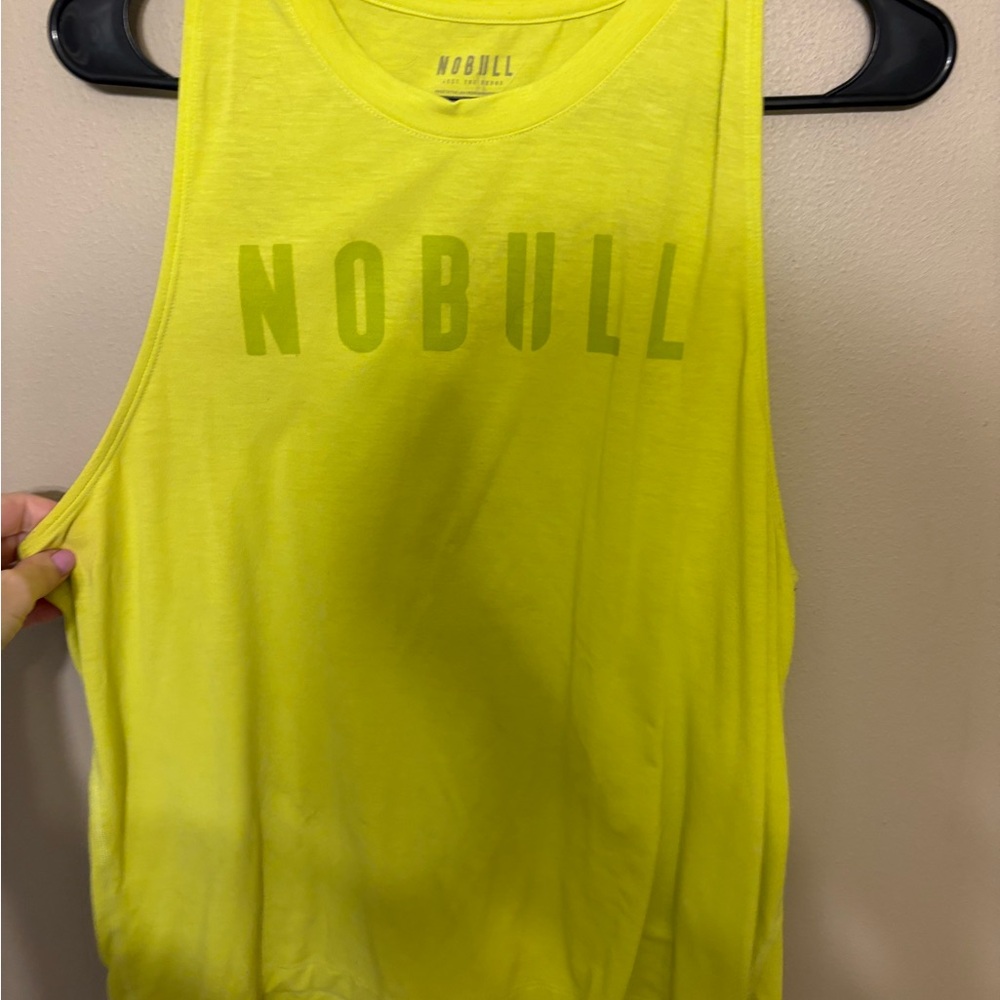 NOBULL Bright Yellow Tank Top